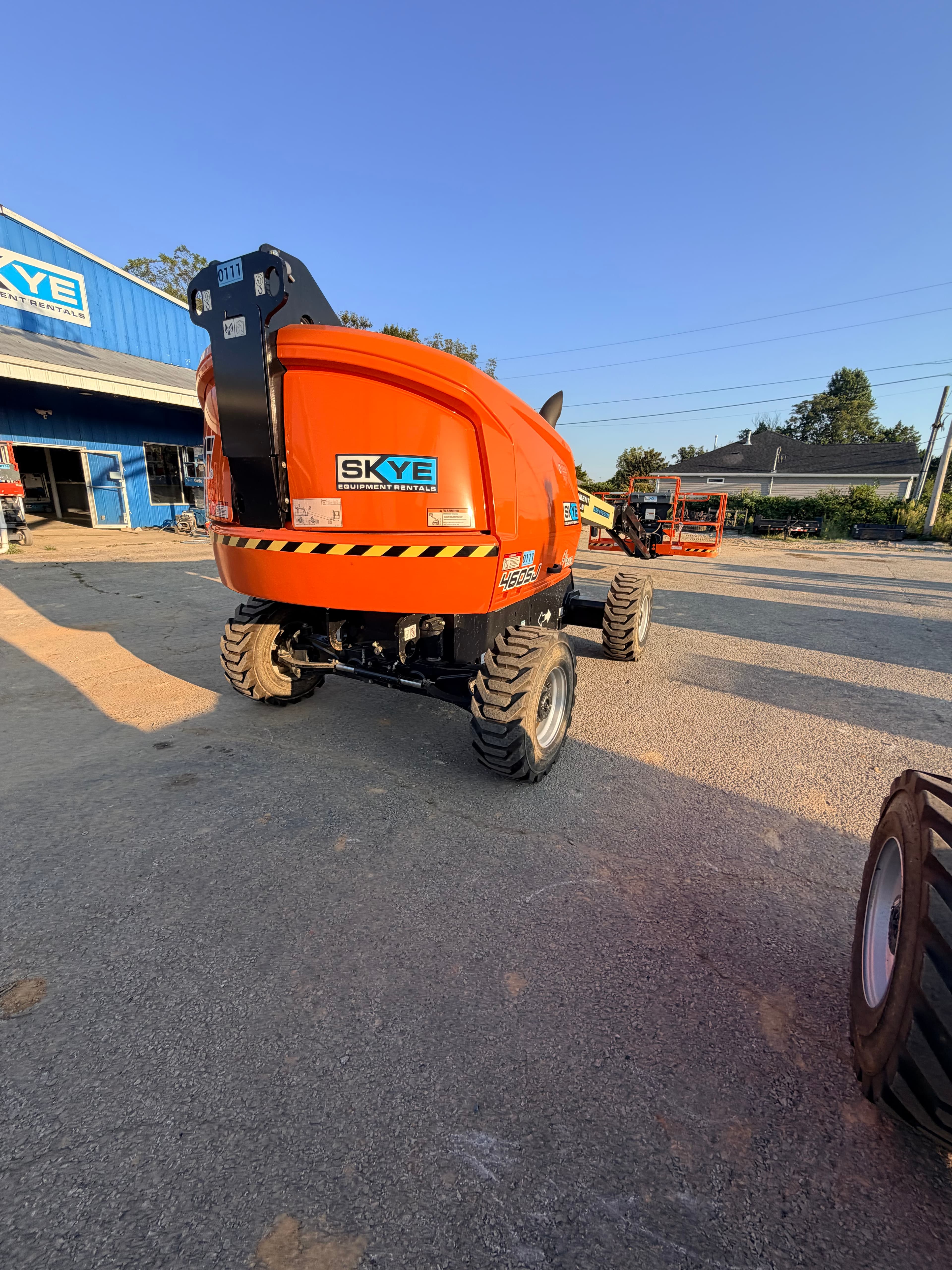 45' Telescopic Boom Lift - 4x4 - Diesel w/ Sky Power