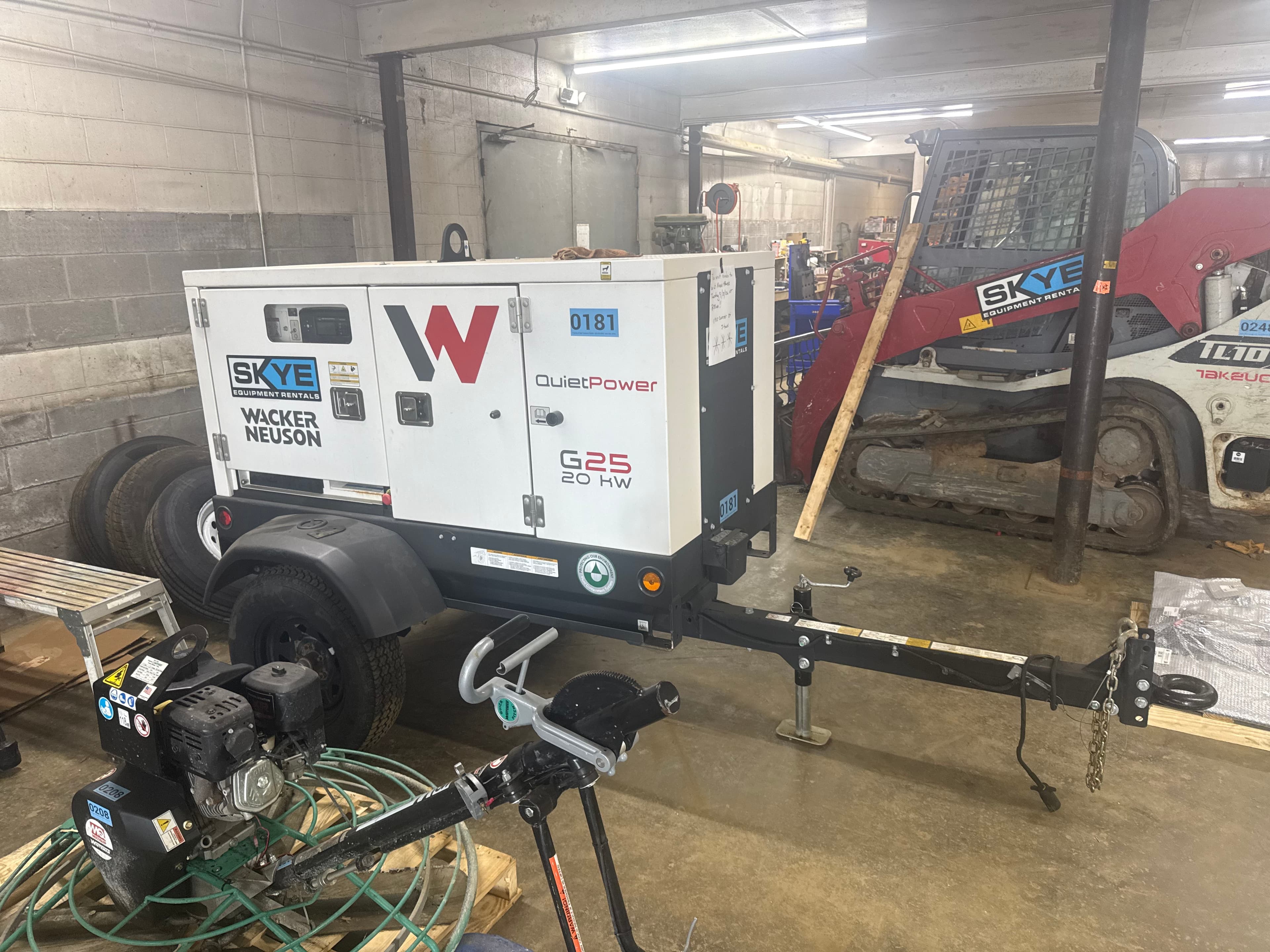 Towable Generator 25KW Diesel