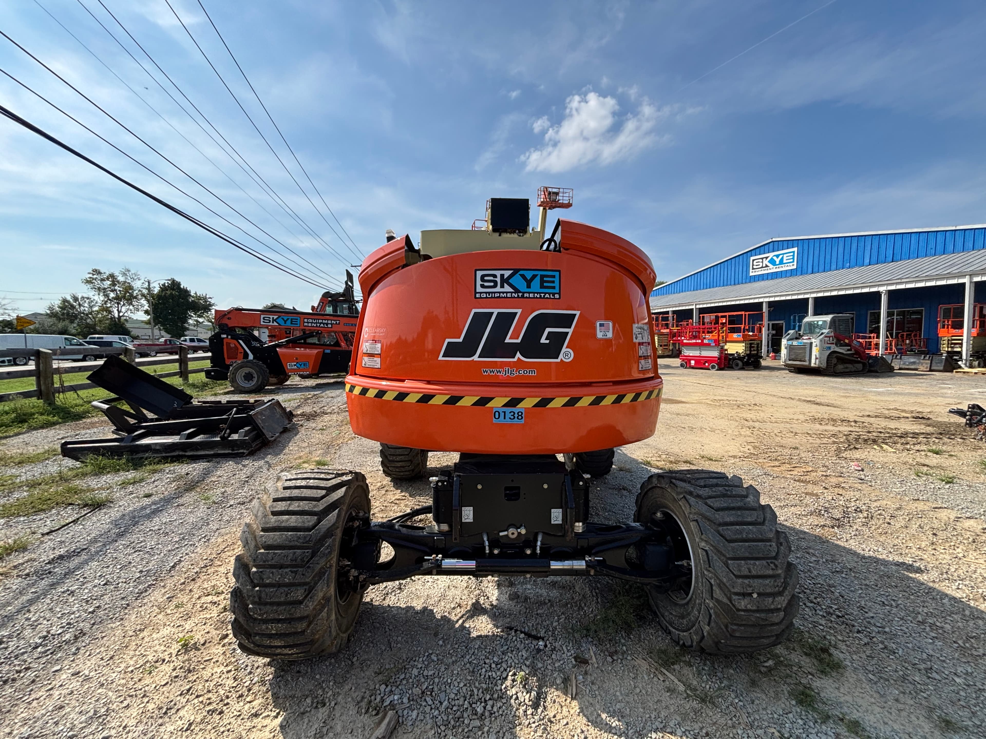 45' Articulating Boom Lift - 4x4 - Diesel w/ Sky Power