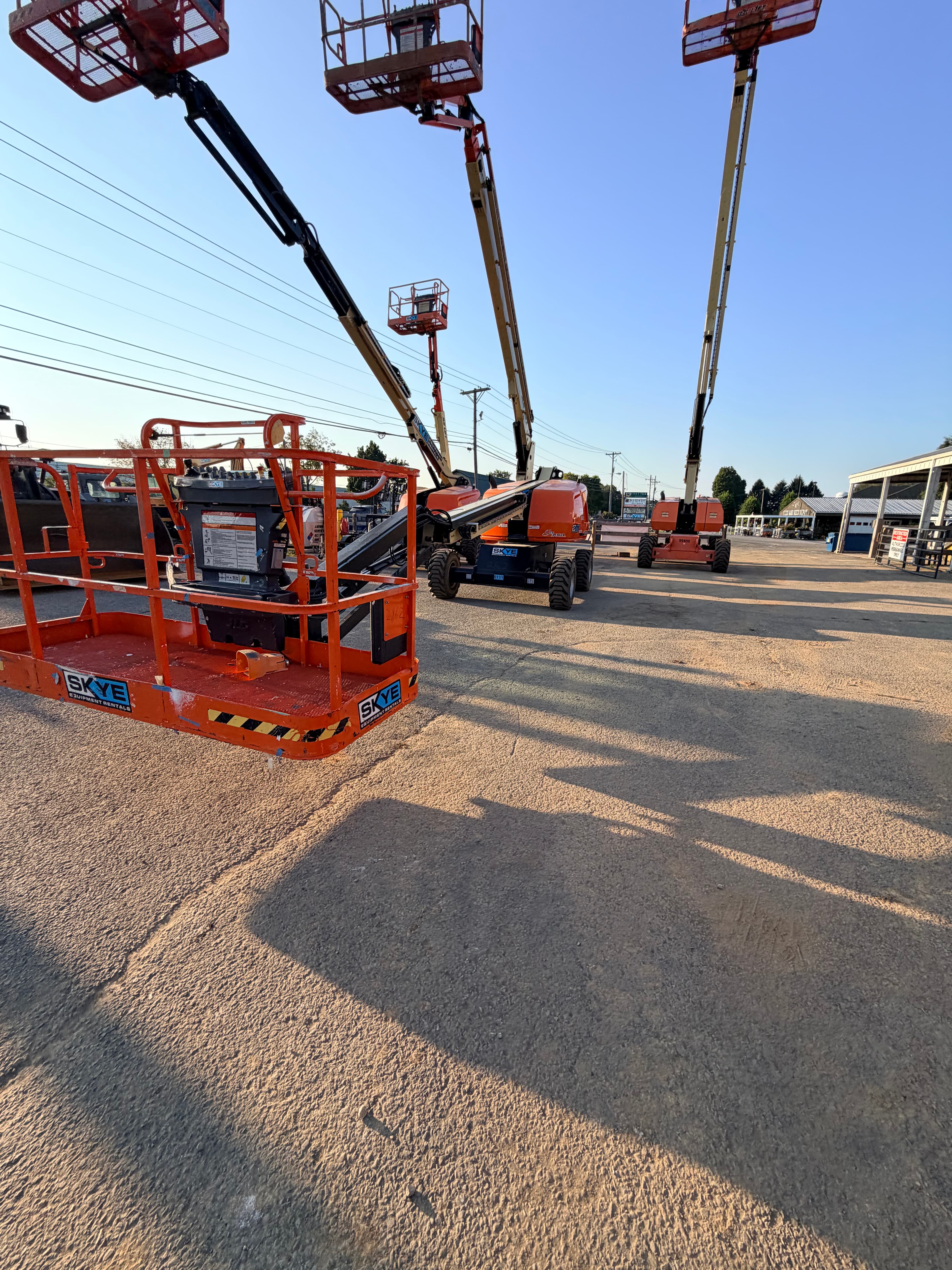 45' Telescopic Boom Lift - 4x4 - Diesel w/ Sky Power
