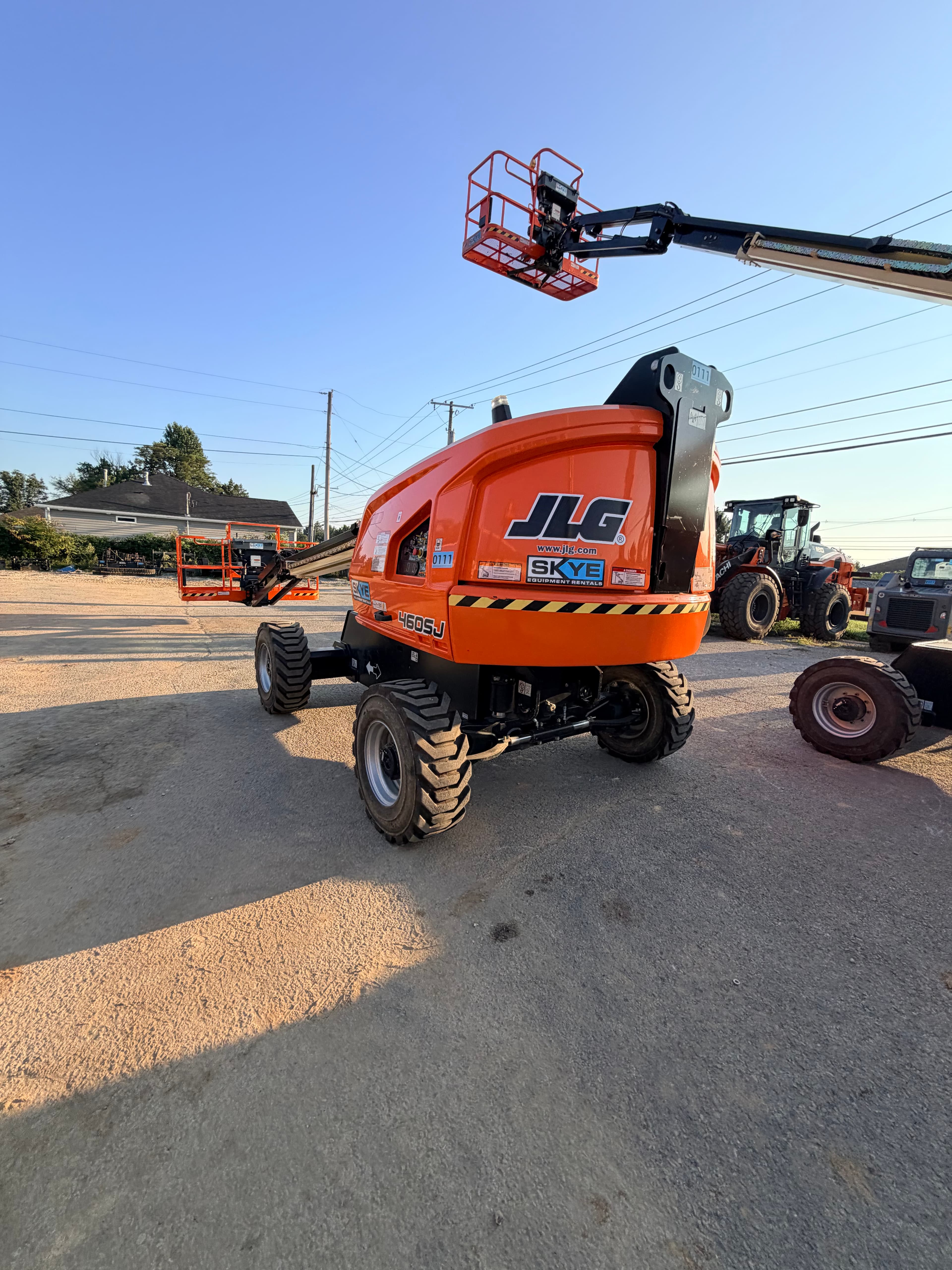 45' Telescopic Boom Lift - 4x4 - Diesel w/ Sky Power