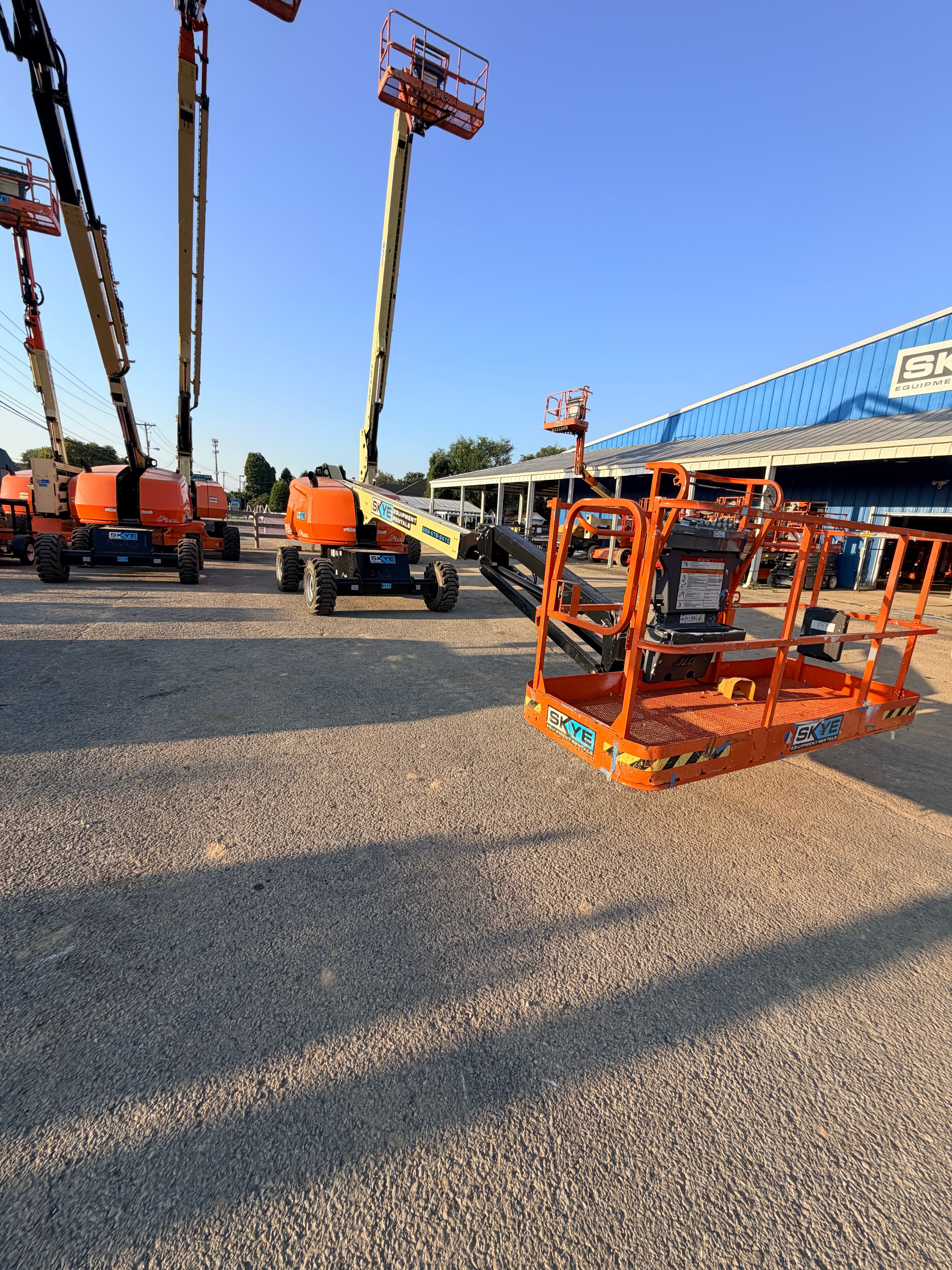45' Telescopic Boom Lift - 4x4 - Diesel w/ Sky Power
